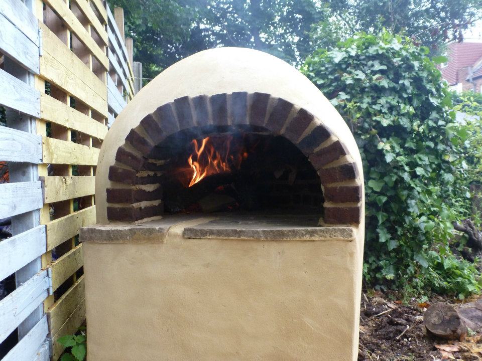 Outside oven